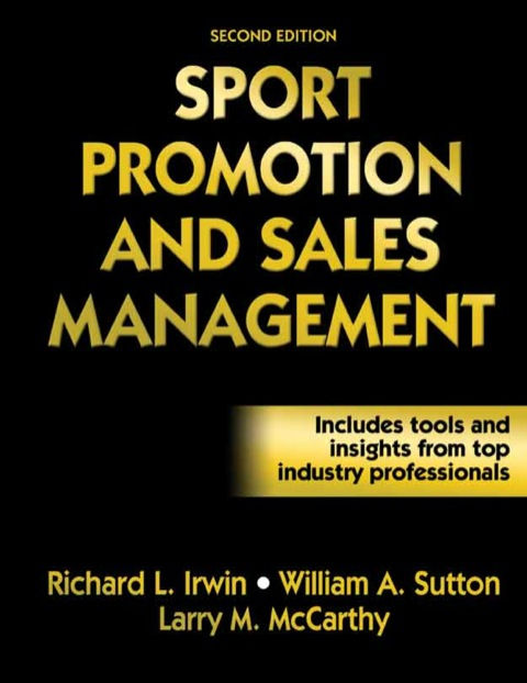 Sport Promotion and Sales Management
